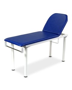 Bristol Maid Couch - Fixed Height - Two Section - Vinyl - Bristol Blue-Self Assembly