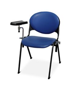 Bristol Maid Phlebotomy Chair - Fixed Height - Vinyl - Bristol Blue
