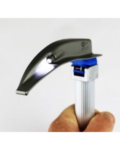 Guardian Combi Disposable Laryngoscope Blade Sz2 And Handle With LED Bulb And Battery
