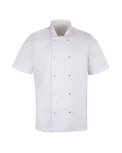 Essential short sleeve chef jacket