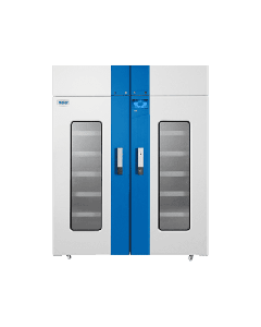 Blood Bank Refrigerator, Upright, Glass Door, Touch Screen, Shelves And Baskets, 2-6 Degrees Celsius, 1369l Capacity
