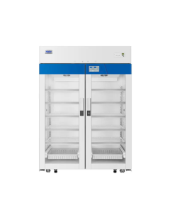 Pharmacy Refrigerator, Upright, Double Glass Door, Led Display, 4 Degrees Celsius, 1099l Capacity