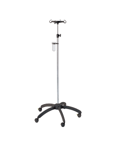 Provita IV-Pole, Aluminium, Screw Adjustment, Black, Twin 50 mm