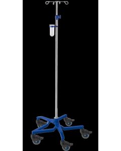 Provita IV-Pole Eco-Space, Chromed Steel, Screw Adjustment, Mono 80 mm