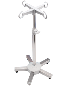 Provita Table IV-Pole, Screw Adjustment, Stainless Steel, 4 Hooks - 2 Kg / Hook