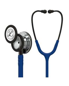 3M Littmann Classic III Monitoring Stethoscope 69cm Navy Tubing, Mirror Chestpiece [Pack of 1]