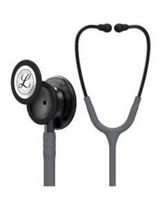 3M Littmann Classic III Monitoring Stethoscope 69cm Grey Tubing, Smoke Chestpiece, Violet Stem [Pack of 1]