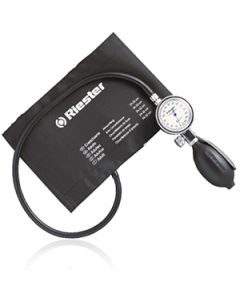 Riester MinimusII Sphygmomanometer, Calibrated Nylon Adult Velcro Cuff 49mm