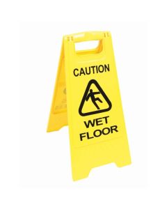 CleanWorks Caution Wet Floor Sign [Pack of 1]