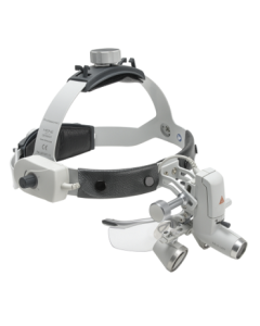 HEINE ML4 LED HeadLight Kit With HR 2.5x/340mm Loupe - 2 x mPack UNPLUGGED + S-GUARD + Wall mounted EN 50 UNPLUGGED charger [Pack of 1]