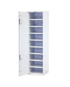 Bristol Maid Drug & Medicine Cupboard - L/H Hinge - 1870mm - Flat Shelves