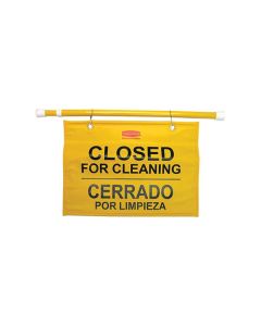 Rubbermaid Site Safety Hangingsign Closed Multi Yellow [Pack of 1]
