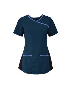 Women's stretch scrub top Sailor Navy Colour