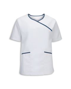 Men's stretch scrub top White Colour