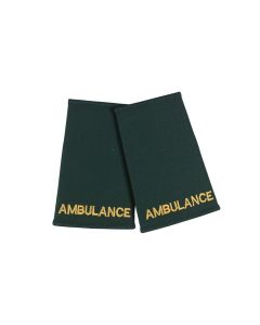 Ambulance epaulette sliders
