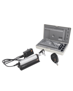 HEINE BETA Set 3.5V - BETA 400 LED F.O. Otoscope + BETA 200 LED Ophthalmoscope + BETA4 USB Rechargeable Handle + USB Cord [Pack of 1]