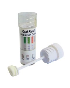 7 SALIVA DRUG TEST (AMP/COC/MET/THC/OPI/BZO/MTD) [Pack of 25]