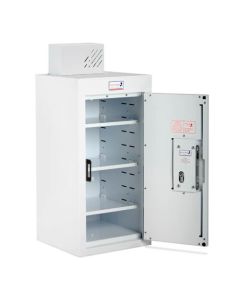 Bristol Maid Drug & Medicine Cabinet - 300 X 300 X 600mm - Light - Deep Shelves - R/H Hinge