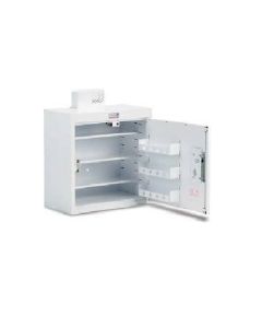 Bristol Maid Drug & Medicine Cabinet - 500 X 300 X 600mm - Light - Standard & Door Shelves - R/H Hinge