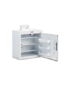 Bristol Maid Drug & Medicine Cabinet - 500 X 300 X 600mm - Light - Deep Shelves - R/H Hinge