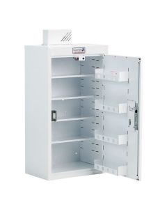 Bristol Maid Drug & Medicine Cabinet - 500 X 300 X 900mm - Light - Standard & Door Shelves - L/H Hinge