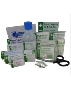 British Standard Compliant Travel First Aid Kit Refill