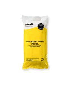 Clinell Detergent Wipes Tub 110 Refill