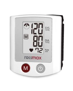 Rossmax Wrist Blood Pressure Monitor [Pack of 1]