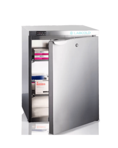 LABCOLD PHARMACY REFRIGERATOR, 150L, solid door, s/steel