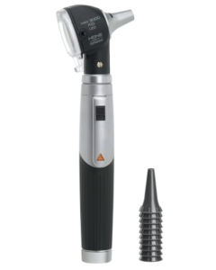 HEINE mini 3000 F.O. Kit LED - Rechargeable Handle + AllSpec Disposable Tips [Pack of 1]