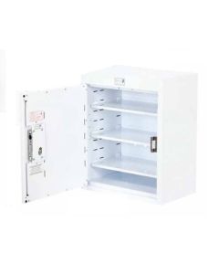 Bristol Maid Drug & Medicine Cabinet - 500 X 300 X 600mm - No Light - Deep Shelves - L/H Hinge