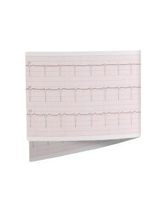 SECA 490.CT90 ECG Paper for CTCardioPad Machines, Z-fold 115mm [Pack of 1]