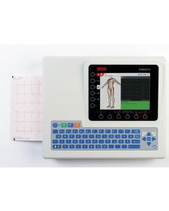 SECA CT8000P-2 - 12 lead, 6 Channel Interpretive A4 ECG [Pack of 1]