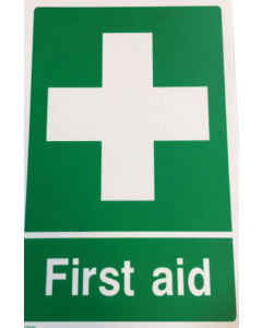 Emergency First Aid Kit Notice Sign [Pack of 1]