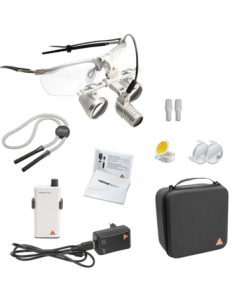 HEINE LoupeLight2 Set - HRP 6x Binocular Loupe 340mm + S-FRAME + mPack mini [Pack of 1]