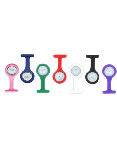 Fob Watch Silicone (White) 2 Year Battery Guarantee