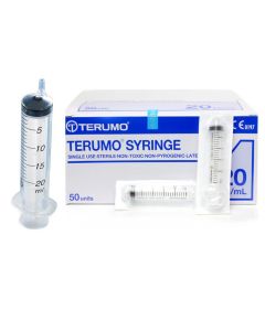 Terumo SS+T20ES 20ml 2 Part Syringe [Pack of 50] 
