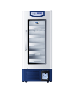 Blood Bank Refrigerator, Upright, Glass Door, Led Display, Stainless Steel Srawers, 2-6 Degrees Celsius, 358l Capacity