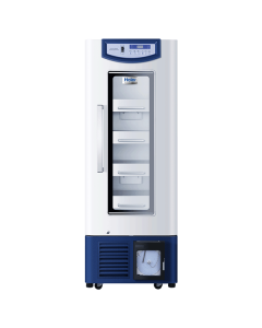 Blood Bank Refrigerator, Upright, Glass Door, Led Display, Stainless Steel Drawers, 2-6 Degrees Celsius, 158l Capacity