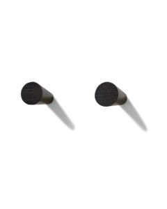 Wireworks Dark Oak Wall Hooks [Pack of 2]