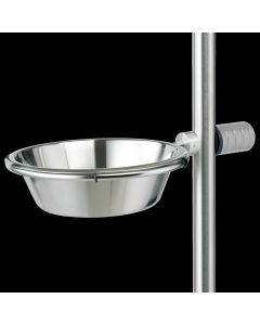 Provita Drip Bowl 2 Litres (300 ? 200 ? 100 mm), With Quick-Hand-Fastener, Stainless Steel / Aluminium, Silver