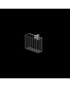 Provita Basket With Clamp For Medical Rail, Steel, Powder Coated