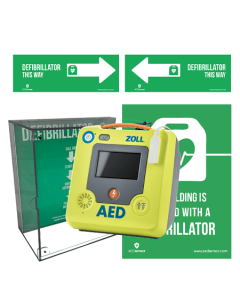 ZOLL AED 3 Fully Automatic with High Impact Cabinet - Schools Package