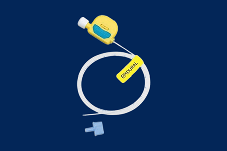 Epidural Catheter 16g Lateral Eyes Clear