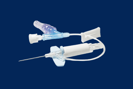 18g X 25 Mm Deltaven Xiv Max Closed System Catheter, Single Port W/ End Cap