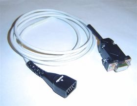 Data Download Cable with Serial Port for Nonin for 2500, 8500 and 9840 Series Monitors