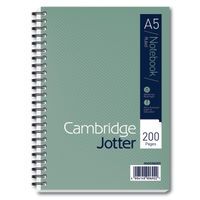 CAMBRIDGE JOTTER NOTEBK A5 200 PAGES