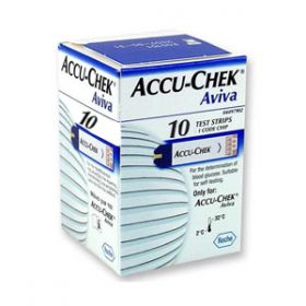 Accu Chek Aviva Test Strips [Pack Of 10]