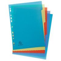 FOREVER RCYCLD PP A4 5 PRT DIVIDERS