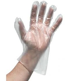Polythene Gloves Non-Sterile Medium [Pack of 100] 